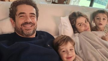 Felipe Andreoli e Rafa Brites com os filhos - Foto: Reprodução/Instagram