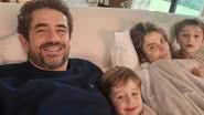 Felipe Andreoli e Rafa Brites com os filhos - Foto: Reprodução/Instagram