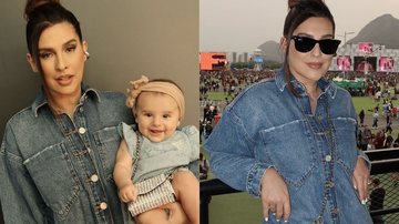 Fernanda Paes Leme reflete sobre culpa por deixar a filha para ir ao Rock in Rio - Reprodução/Instagram