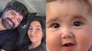 Gaby, Fabiano Menotti e a filha - Foto: Reprodução/Instagram