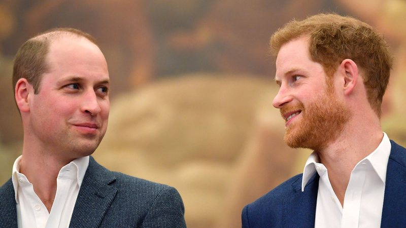 Príncipe Harry e príncipe William - Foto: Getty Images