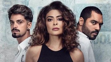 Elenco da série 'Vidas Bandidas' é composto por Juliana Paes, Thomas Aquino e Rodrigo Simas - Divulgação/ Disney+