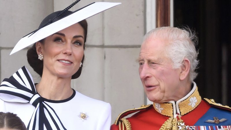 Kate Middleton e rei Charles III - Foto: Getty Images