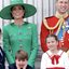 Kate Middleton com William e os filhos