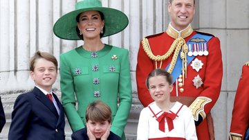 Kate Middleton com William e os filhos - Foto: Getty Images