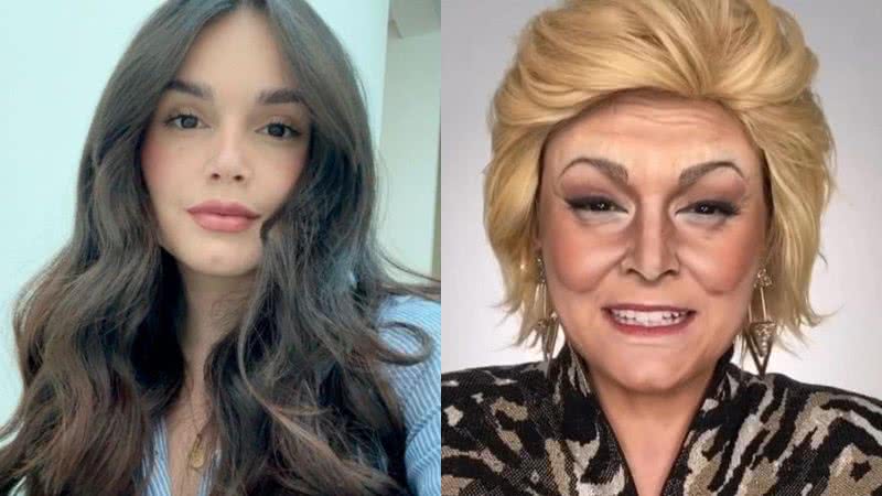 Letícia Gomes é famosa por se transformar em celebridades como Hebe Camargo - Reprodução/Instagram