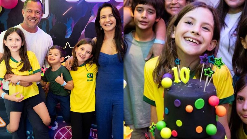 Malvino Salvador e Kyra Gracie aniversário da filha - Reprodução/Instagram