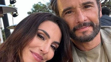 Mel Fronckowiak e Rodrigo Santoro - Foto: Reprodução/Instagram