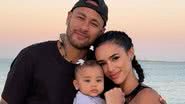 Neymar Jr e Bruna Biancardi com Mavie - Foto: Reprodução / Instagram