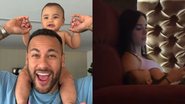 Neymar encanta ao registrar momento fofo com Bruna Biancardi e Mavie - Reprodução/Instagram