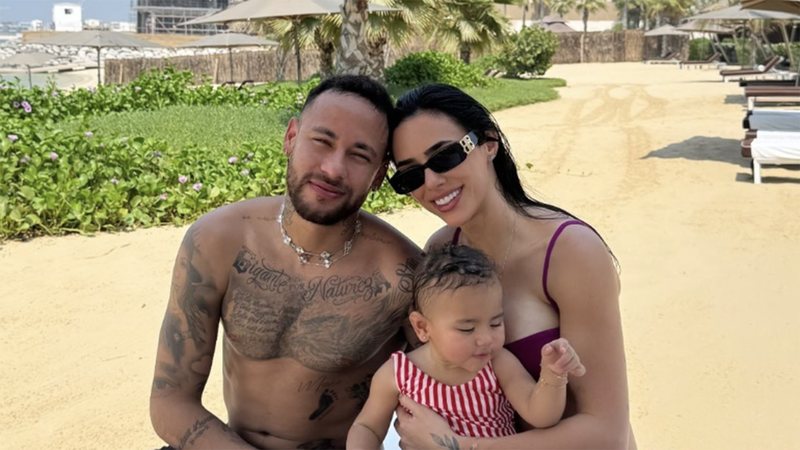 Neymar Jr e Bruna Biancardi são pais de Mavie - Foto: Reprodução / Instagram