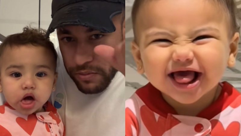 Neymar Jr explode o fofurômetro ao mostrar momentos ao lado da filha, Mavie