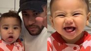 Neymar Jr encanta ao mostrar momentos ao lado da filha, Mavie - Reprodução/Instagram