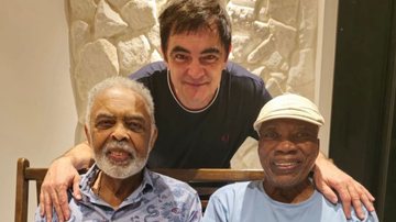 Samuel Rosa, Gilberto Gil e Milton Nascimento - Foto: Reprodução / Instagram