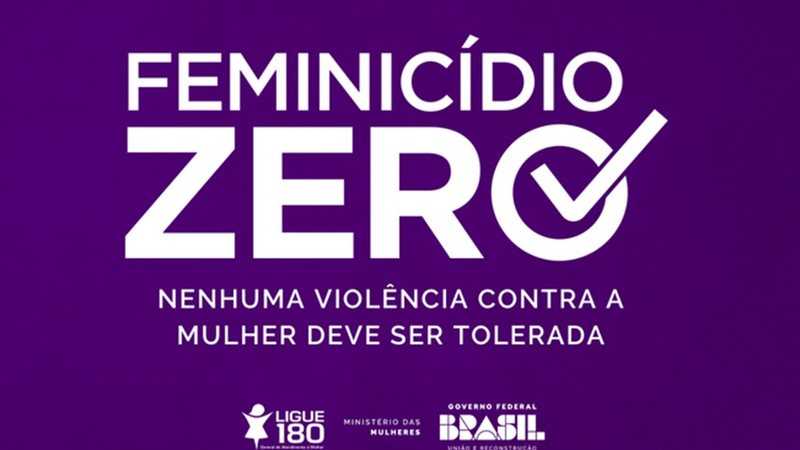 Imagem Feminicídio zero