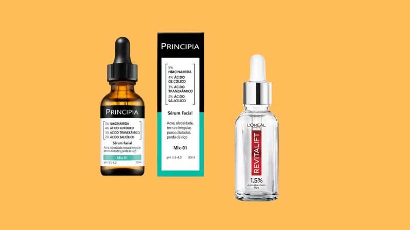 Confira 6 modelos de sérum facial que combinam eficácia e diversidade de preços, com opções acessíveis e de marcas renomadas na Amazon - Créditos: Reprodução/Amazon