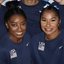 Simone Biles e  Jordan Chiles