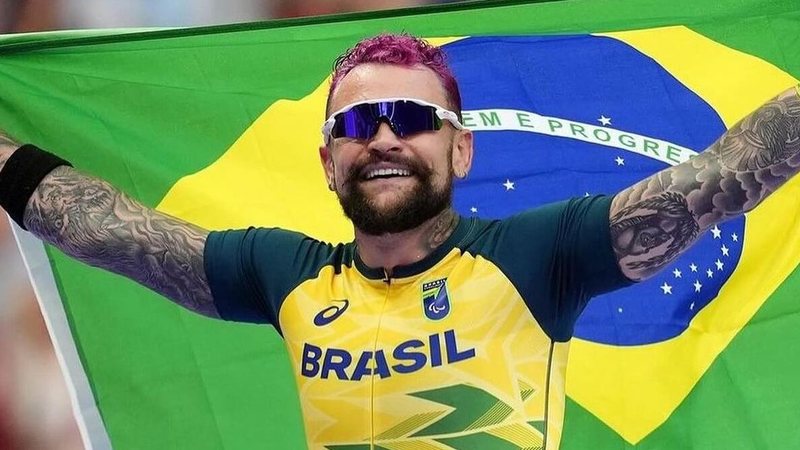 Vinicius Rodrigues, medalhista paralímpico e ex-participante do BBB 24 - Foto: Reprodução/Instagram @vinirodriguees