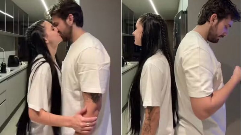 Ana Castela e Gustavo Mioto - Foto: Reprodução/TikTok