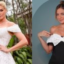 Ana Hickmann usou vestido de 100 mil pérolas em noivado com Edu Guedes - Foto: Brazil News/Record