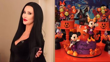 Ana Paula Siebert mostra detalhes de festa de Halloween de Vicky Justus - Reprodução/Instagram