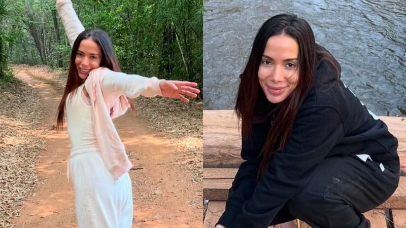 Anitta compartilha fotos em retiro espiritual - Reprodução/Instagram