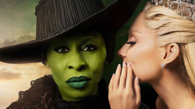 Cynthia Erivo e Ariana Grande no pôster de Wicked - Foto: Divulgação