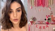 Esposa de Junior ignora criticas por festa simples para filha - Reprodução/Instagram