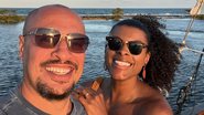 Fernanda Garay e Márcio Santos - Foto: Reprodução/Instagram