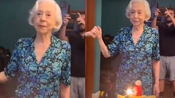 Fernanda Montenegro se emociona em festa para celebrar 95 anos - Reprodução/Instagram