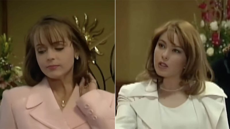 Gabriela Spanic e Jessica Jurado na época da novela A Usurpadora - Foto: Reprodução / Instagram