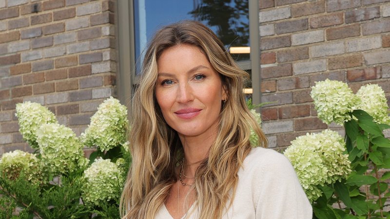 Gisele Bündchen está à espera do primeiro filho com seu namorado Joaquim Valente. - Foto: Getty Images