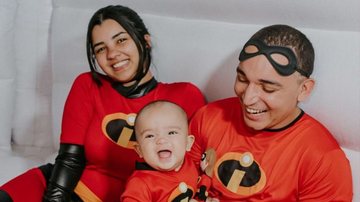 João Gomes, Ary Mirelle e o filho do casal, Jorge - Foto: Reprodução / Instagram