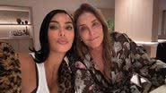 Kim Kardashian e Caitlyn Jenner - Foto: Reprodução/Instagram