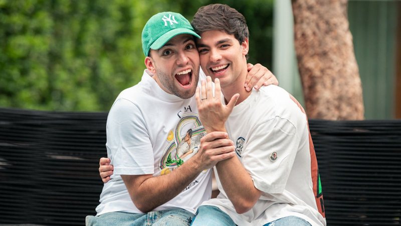 Lucas Rangel e Lucas Bley vão se casar no luxuoso Palácio Tangará, na Zona Sul de São Paulo, em novembro - João Paulo Prais