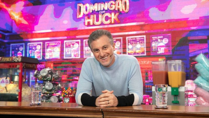 Luciano Huck, apresentador do Domingão com Huck, na Globo - Foto: Divulgação