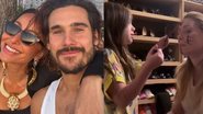 Mãe de Nicolas Prattes mostra momento fofo com a filha de Sabrina Sato - Reprodução/Instagram