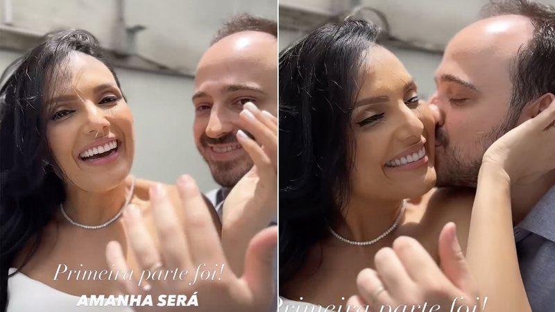 Márcia Dantas e Rafael Bianco - Foto: Reprodução / Instagram