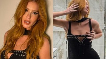 Marina Ruy Barbosa aposta em look preto nada básico em Paris - Reprodução/Instagram