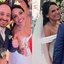 Michelle Barros posta fotos do casamento de Márcia Dantas