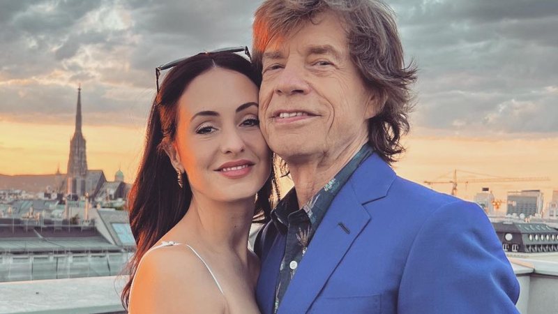 Melanie Hamrick e Mick Jagger - Foto: Reprodução / Instagram