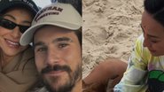 Nicolas Prattes faz vídeo de Sabrina Satoa após confirmarem gravidez - Reprodução/Instagram