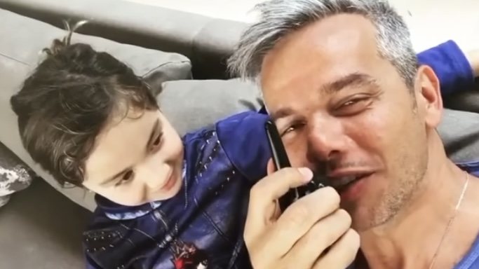 Otaviano Costa e filha - Foto: Reprodução / Instagram