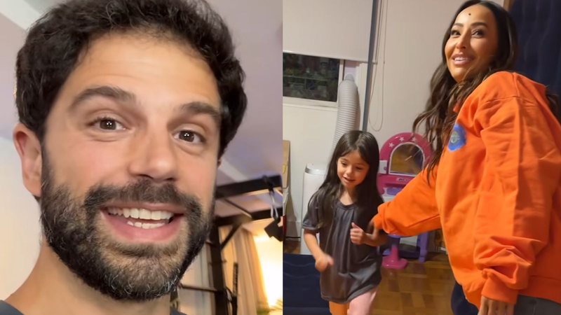 Sabrina Sato e Duda Nagle mostram momento em família com Zoe - Reprodução/Instagram