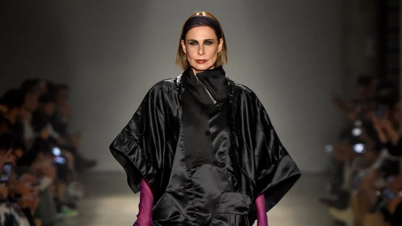 Silvia destaca look estiloso na SPFW - Foto: Van Campos/Ag News