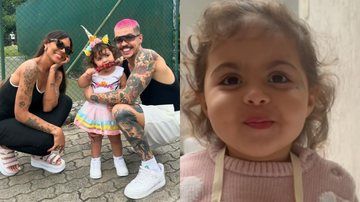 Tays Reis, Biel e a filha do casal, Pietra - Foto: Reprodução / Instagram