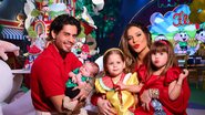 Zé Felipe e Virginia Fonseca com os filhos - Foto: Manuela Scarpa / Brazil News