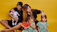 Virginia Fonseca e Zé Felipe com os filhos - Foto: Reprodução/Instagram