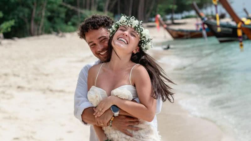 André Luiz Frambach se casou pela segunda vez com Larissa Manoela - Foto: Reprodução/Instagram