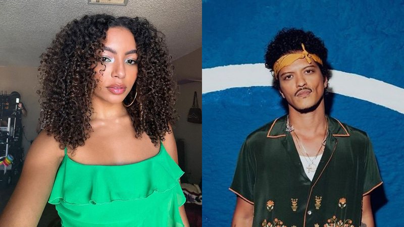 Any Gabrielly e Bruno Mars - Foto: Reprodução/Instagram